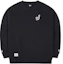 Lookbook New Era SS23 MLB Logo Graphic Crewneck Pullover Sweatshirt Unisex Black 13558608