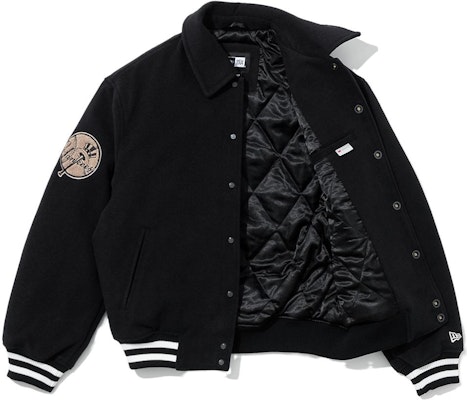 New Era SS23 MLB 洋基隊卡通動物字母黑色寬鬆Polo外套 男女適用 13944733 Shop New Era SS23 MLB 洋基隊卡通動物字母黑色寬鬆Polo外套 男女適用 13944733