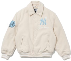 New Era SS23 MLB Yankees Letter Cartoon Animal Loose Fit Polo Jacket Unisex Beige 13944732 New Era SS23 MLB Yankees Letter Cartoon Animal Loose Fit Polo Jacket Unisex Beige 13944732