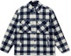 Buy 뉴에라 SS23 네이비 체크 루즈핏 버튼업 재킷 유니섹스. 13781087