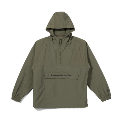 New Era SS23 Solid Embroidered Half-Zip Hoodie Green 13570084