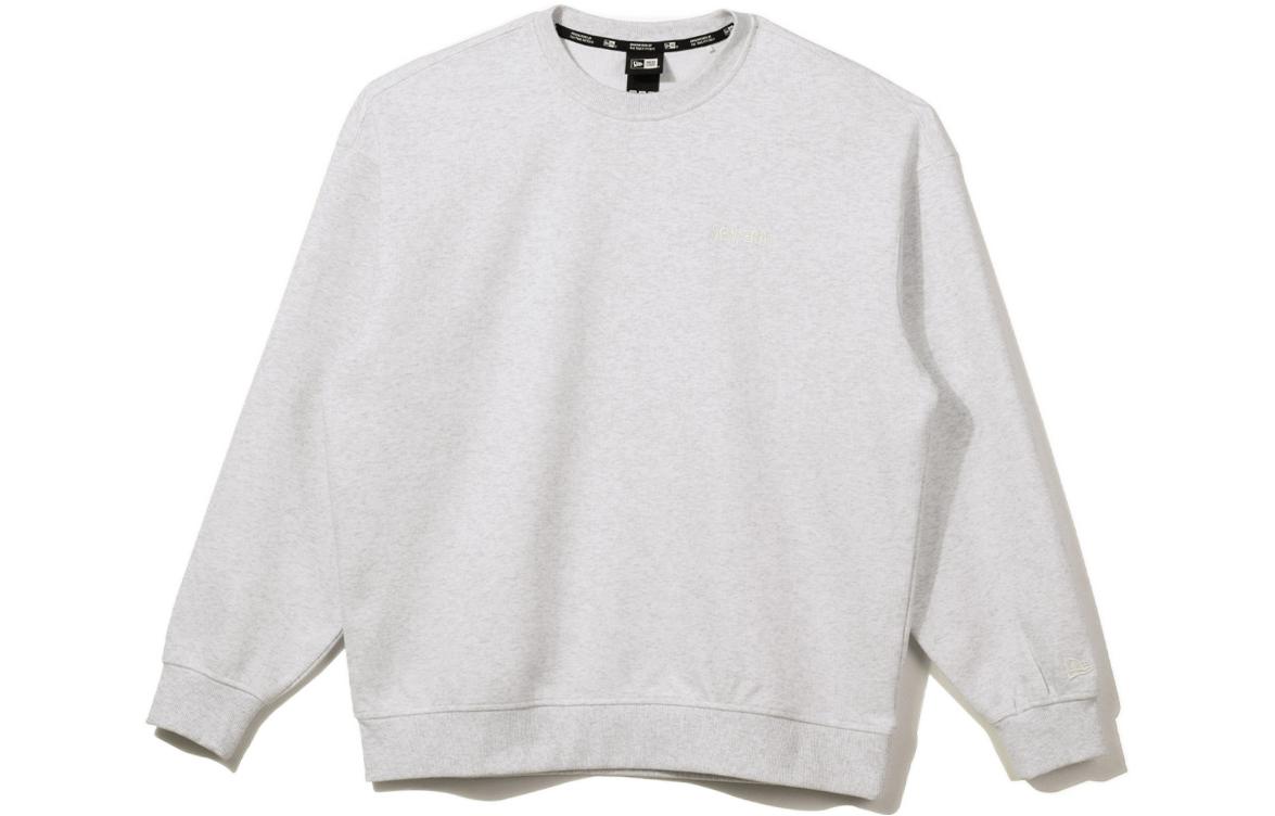 New Era SS23 Unisex Plain Crewneck Pullover Sweatshirt Gray 13546537