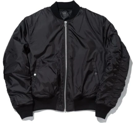 New Era SS23 Unisex Solid Color Zip Bomber Jacket in Marsha Black 13357253 Buy New Era SS23 Unisex Solid Color Zip Bomber Jacket in Marsha Black 13357253