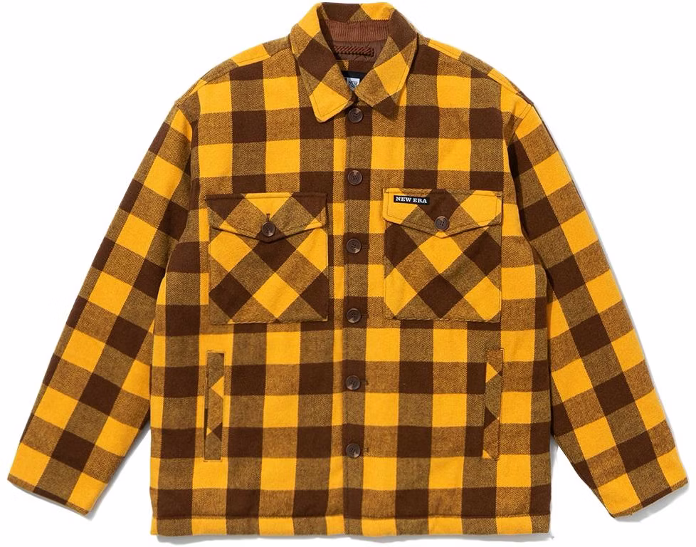 new-era-ss-23-yellow-checkered-loose-fit-button-up-jacket-unisex-13781085