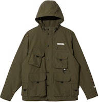 New Era SS24 Military Green Multi-Pocket Embroidered Hoodie Jacket 14179051 New Era SS24 Military Green Multi-Pocket Embroidered Hoodie Jacket 14179051