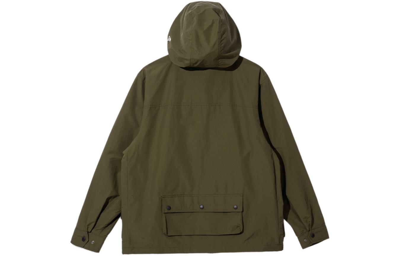 Lookbook 뉴에라 SS24 밀리터리 그린 멀티포켓 자수 후디 재킷 14179051