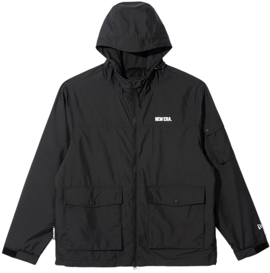 new-era-ss-24-black-letter-embroidery-hooded-long-sleeve-jacket-14179037