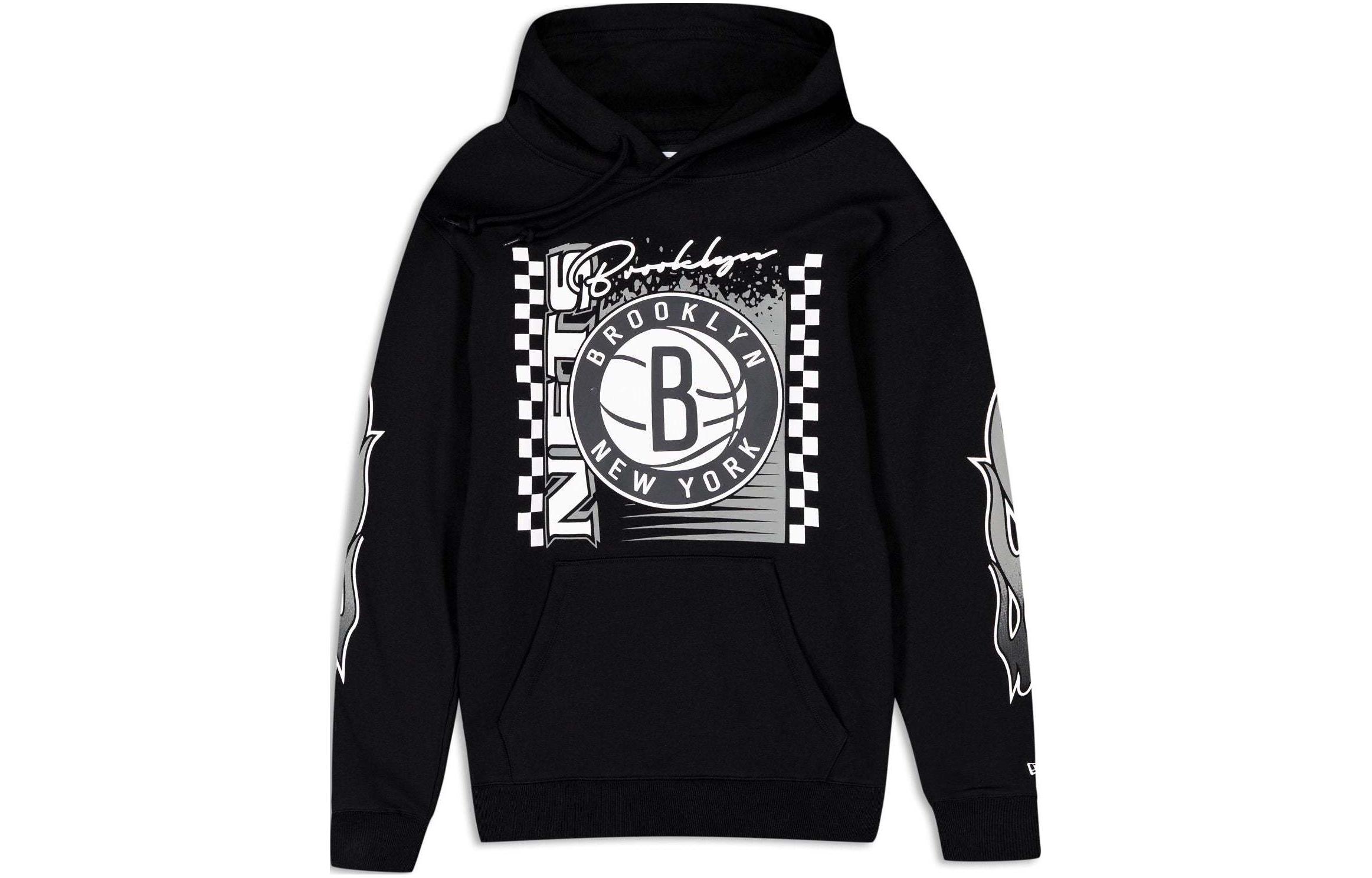 New Era SS24 Brooklyn Nets Logo Hoodie Black 60491852