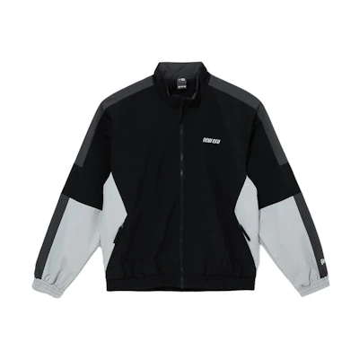 New Era SS24 Colorblock Logo Zip-Up Jacket Black () 14179132