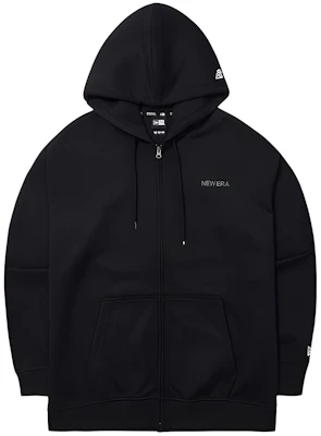 New Era SS24 刺繡拉鍊針織連帽衫 男女款 黑色 14179195 Buy New Era SS24 刺繡拉鍊針織連帽衫 男女款 黑色 14179195