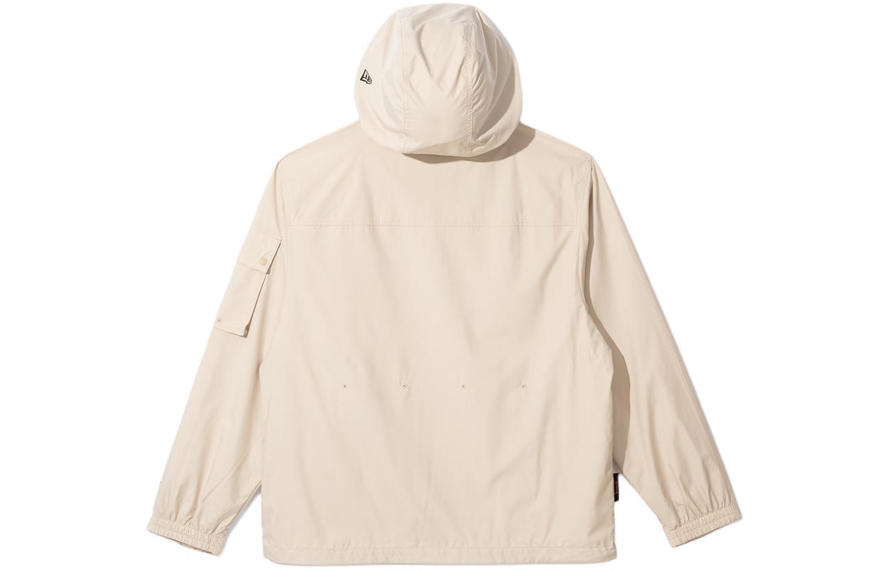 Lookbook New Era SS24 象牙色字母刺繡長袖連帽外套 14179036