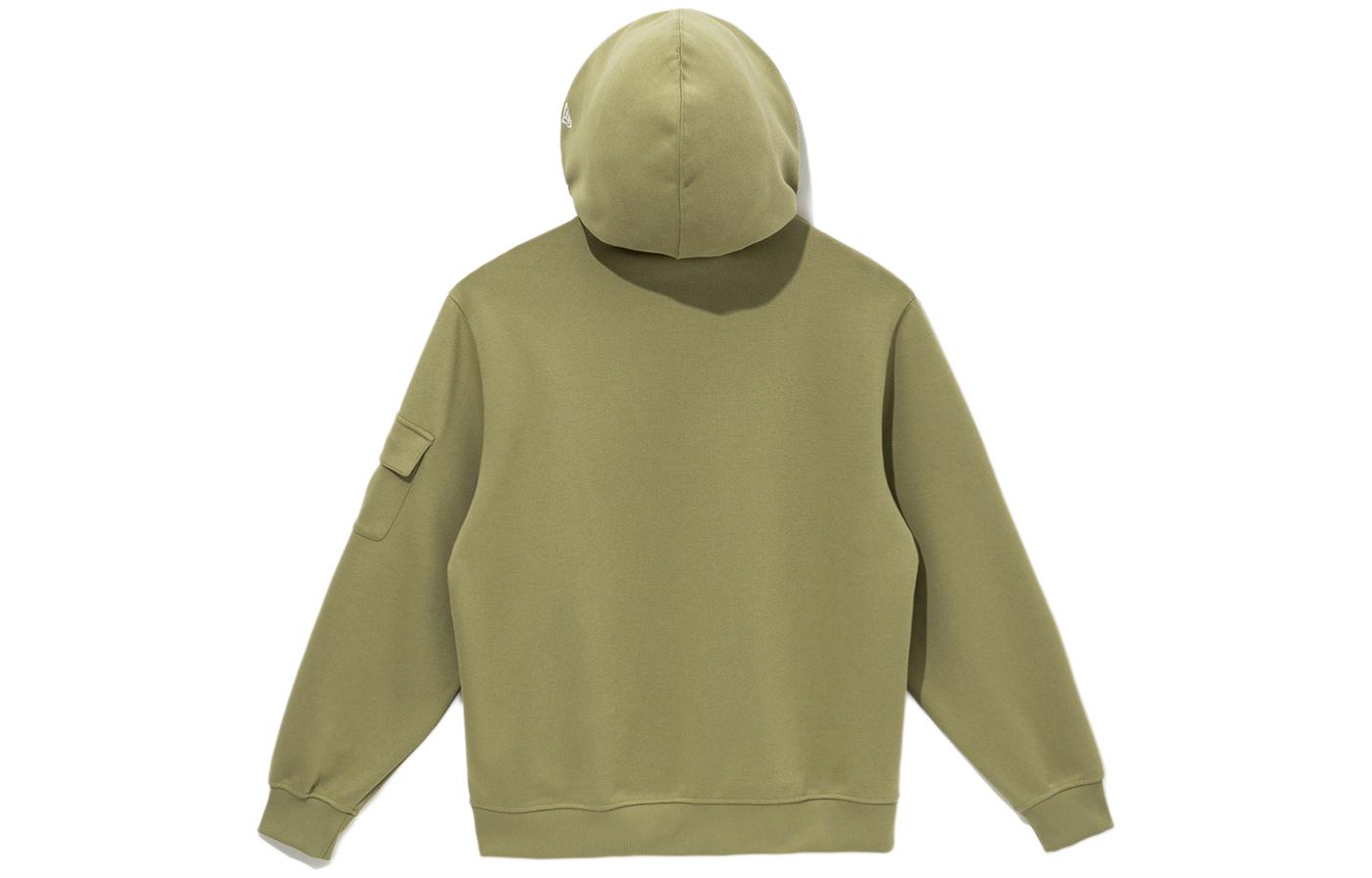 New Era SS24 Logo Pocket Hoodie Long Sleeve Grass Green 14179032 圖 3