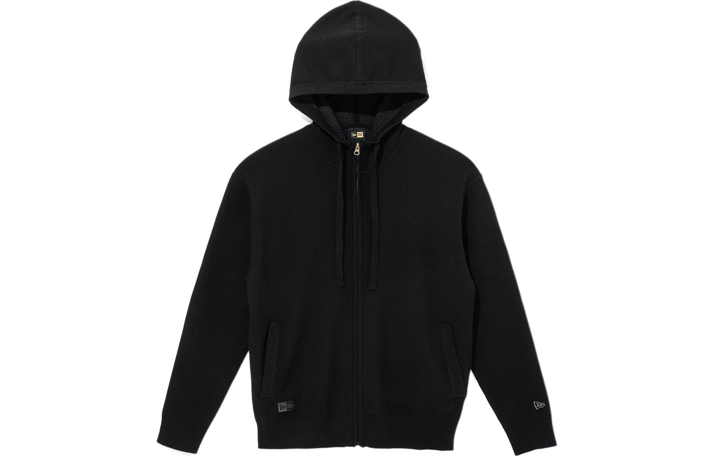 New Era SS24 Logo Zip Hoodie Unisex Black 14179088
