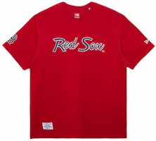 New Era SS24 MLB Boston Red Sox Lettering Oversized T-Shirt Unisex Red. 14179150