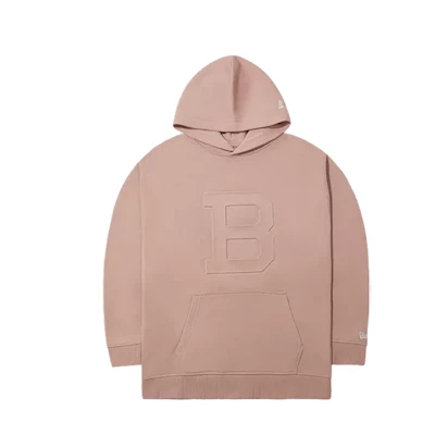 New Era SS24 MLB Brooklyn Dodgers Pink Logo Pullover Hoodie 14187442