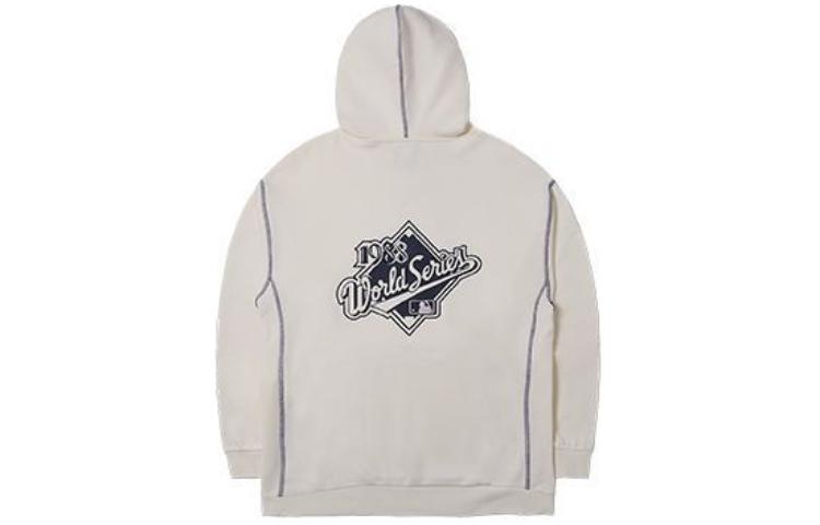 New Era SS24 MLB Los Angeles Dodgers Hoodie Ivory White Unisex Pullover 14187439