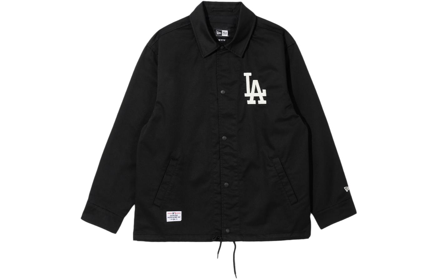 Lookbook New Era SS24 MLB Chaqueta Negra Unisex de Manga Larga Los Angeles Dodgers 14179177