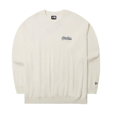 New Era SS24 Oversized Crewneck Sweatshirt Unisex - White 14187453