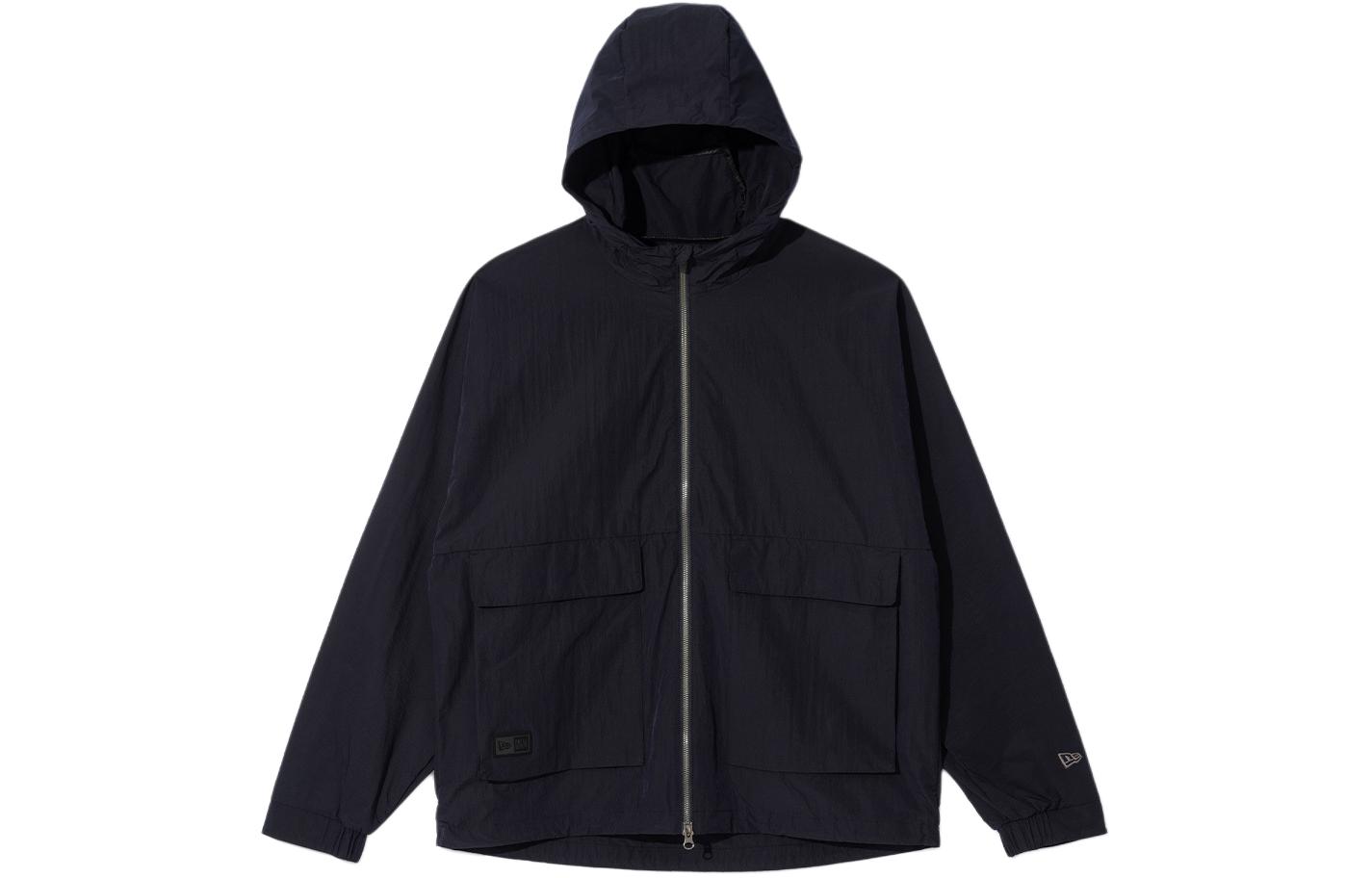 New Era SS24 Oversized Raglan Zip Jacket Unisex Black 14179102