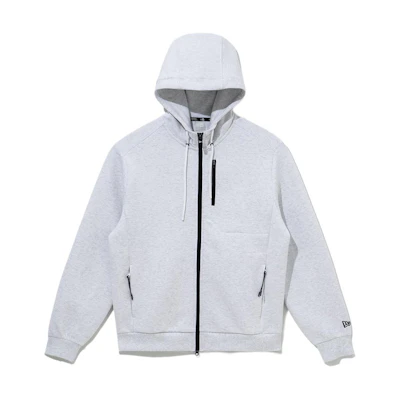 New Era SS24 Plain Knit Zip Hoodie Gray 14179121