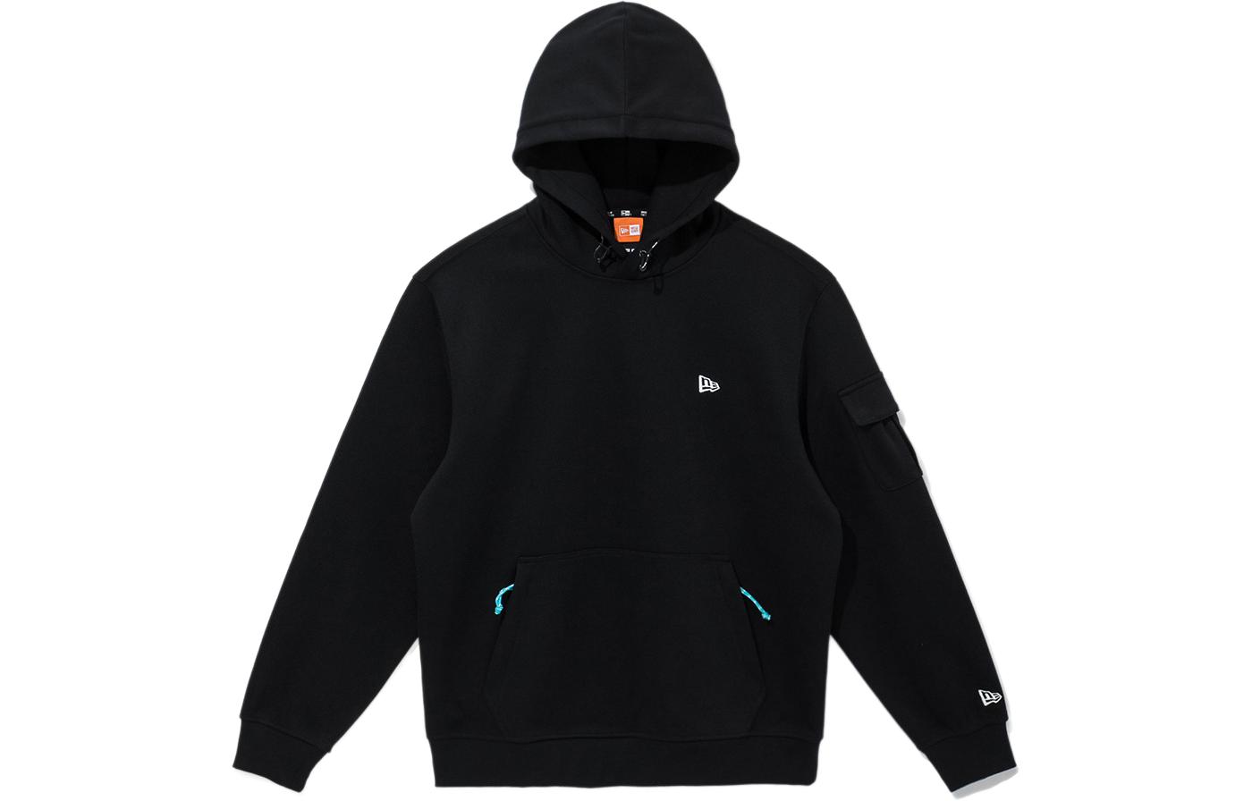 New Era SS24 Pocket Hoodie Long Sleeve Black () 14179033