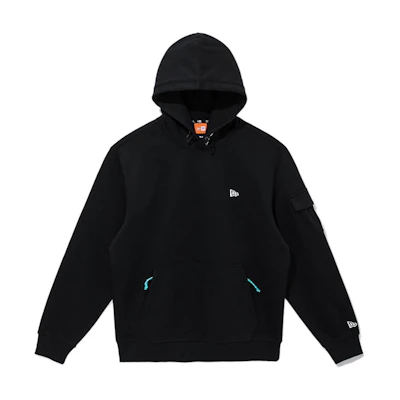 New Era SS24 Pocket Hoodie Long Sleeve Black () 14179033