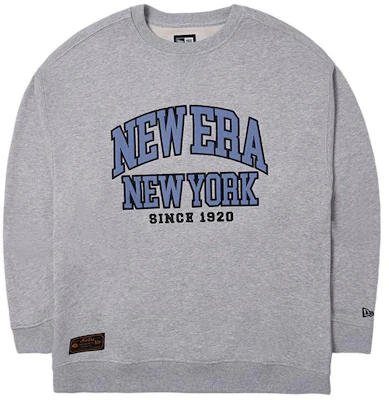 New Era SS24 Retro Minimalist Embroidered Pullover Sweatshirt Unisex Grey 14187463 Buy New Era SS24 Retro Minimalist Embroidered Pullover Sweatshirt Unisex Grey 14187463