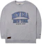 Buy New Era SS24 Retro Minimalist Embroidered Pullover Sweatshirt Unisex Grey 14187463