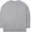 Lookbook New Era SS24 Retro Minimalist Embroidered Pullover Sweatshirt Unisex Grey 14187463
