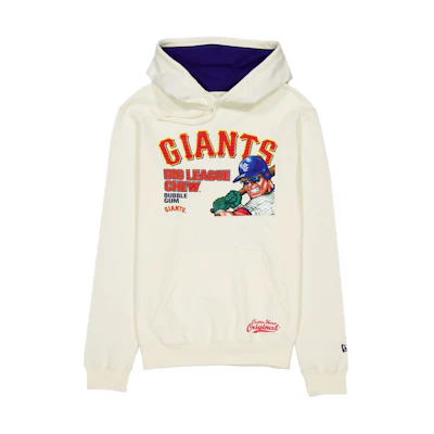 New Era SS24 San Francisco Giants Kangaroo Pocket Hoodie Unisex Off-White 60505880