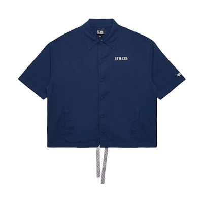 New Era SS24 Skate Embroidered Oversized Short-Sleeve Jacket Navy Unisex 14187320