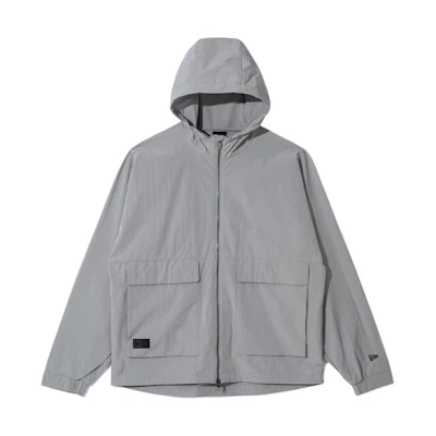 New Era SS24 Zip-Up Hoodie Jacket Unisex Grey 14179101