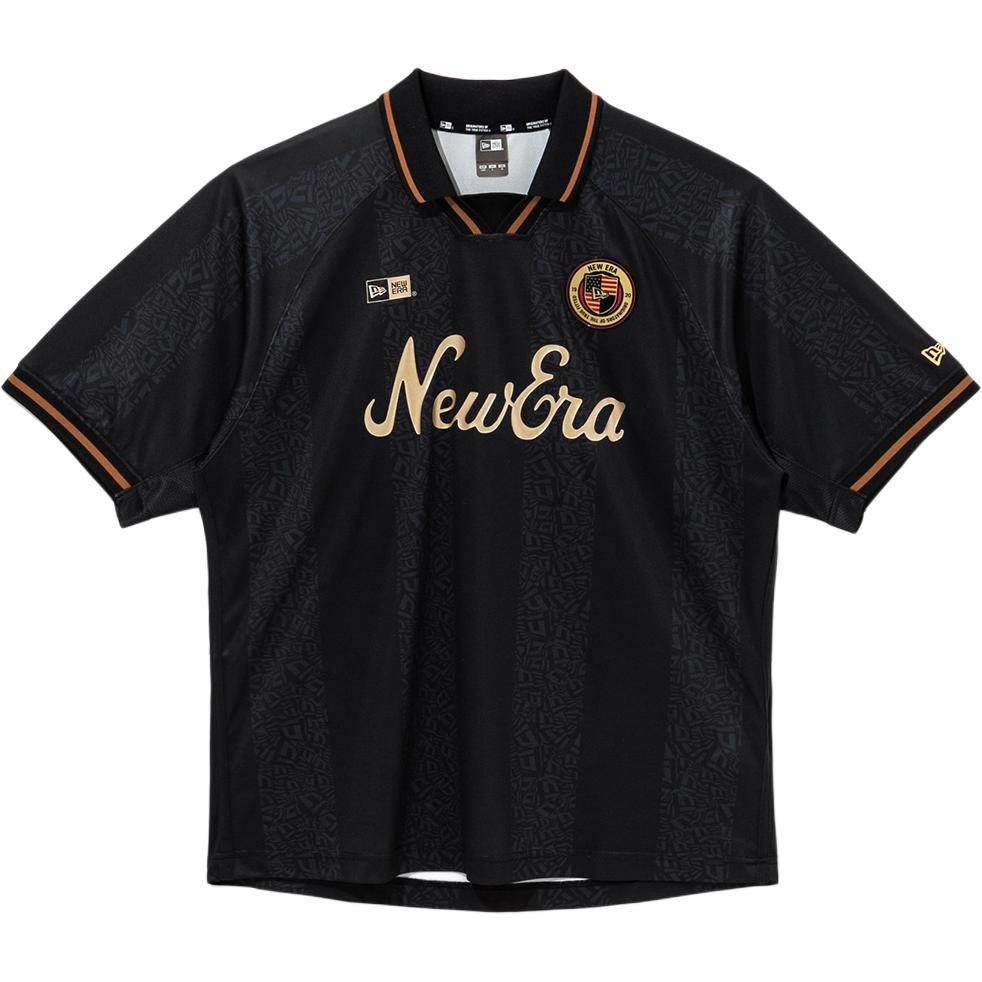 New Era SS25 Minimalist Graphic Front & Letter Back Unisex Football Tee 14679803