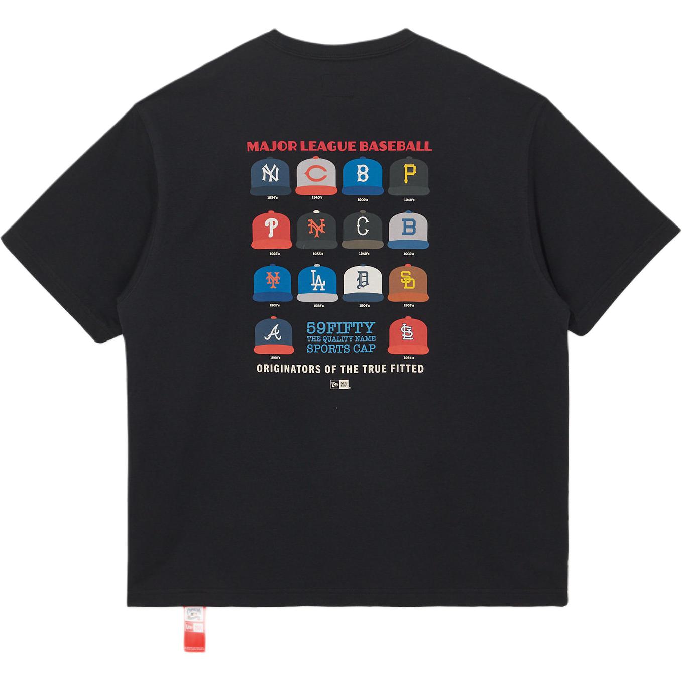 New Era SS26 MLB Team Series Baseball Print Graphic T-Shirt Unisex Casual Tee 15040870