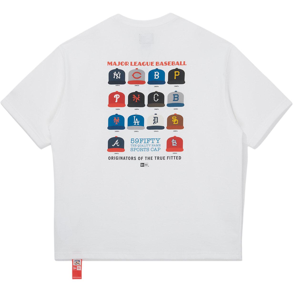 New Era SS26 MLB Team Series Unisex Graphic Baseball Tee - Breathable & Street-Style. 15040868