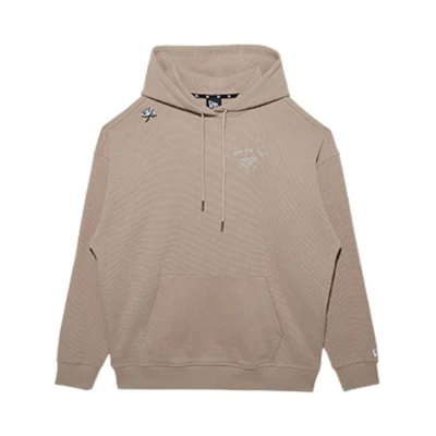 New Era Street Style Graphic Sweatshirt Unisex Sand Color 13350906