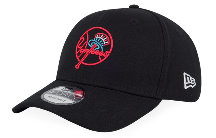 New Era Summer Neon Series Embroidered Cotton Cap - Unisex Couple Hat 14148116