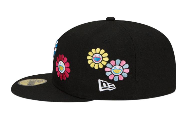 Lookbook New Era Sunflower Embroidered Cotton Baseball Cap Unisex Adjustable Hat. 13082219