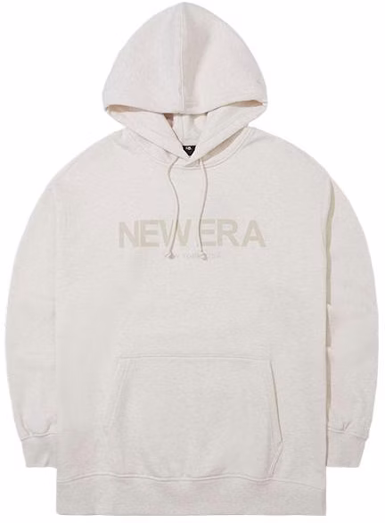 new-era-tan-hoodie-with-print-unisex-casual-pullover-13781185