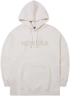 New Era Tan Hoodie with Print - Unisex Casual Pullover 13781185 New Era Tan Hoodie with Print - Unisex Casual Pullover 13781185