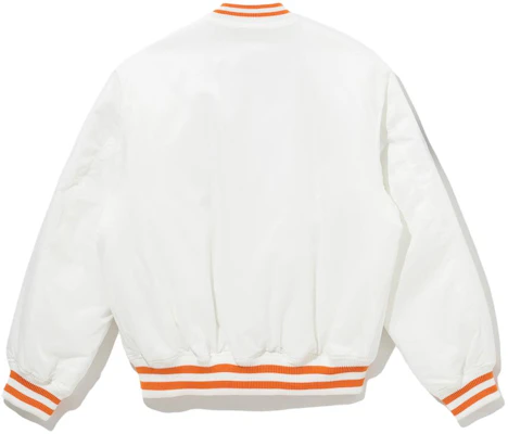 New Era 中性棒球領休閒外套 白色 13944730 Shop New Era 中性棒球領休閒外套 白色 13944730