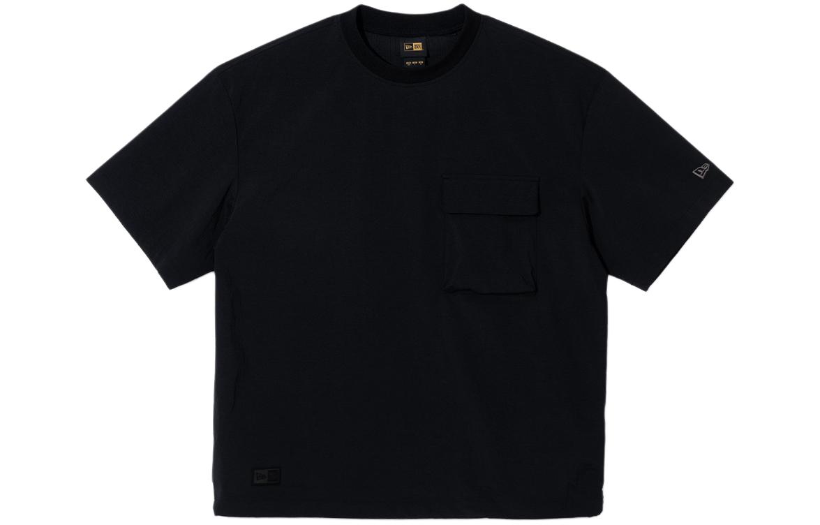 New Era Unisex Black Short Sleeve Jacket with Logo 14307732
