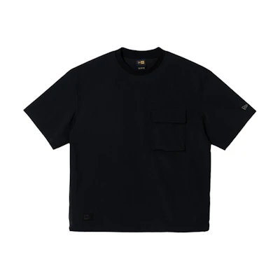New Era Unisex Black Short Sleeve Jacket with Logo 14307732