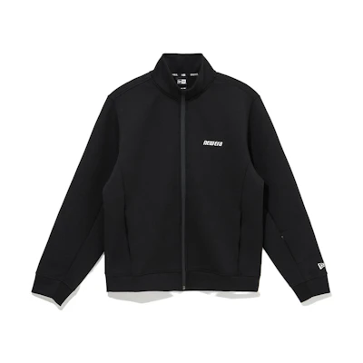 New Era Unisex Black Zipped Letter Casual Long-Sleeve Sweatshirt 13781054