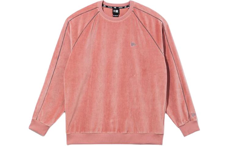 New Era Unisex Crewneck Solid Pink Long Sleeve Sweatshirt 12557973