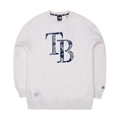 New Era Unisex Crewneck Sweatshirt with Embroidered Logo Design 13546481