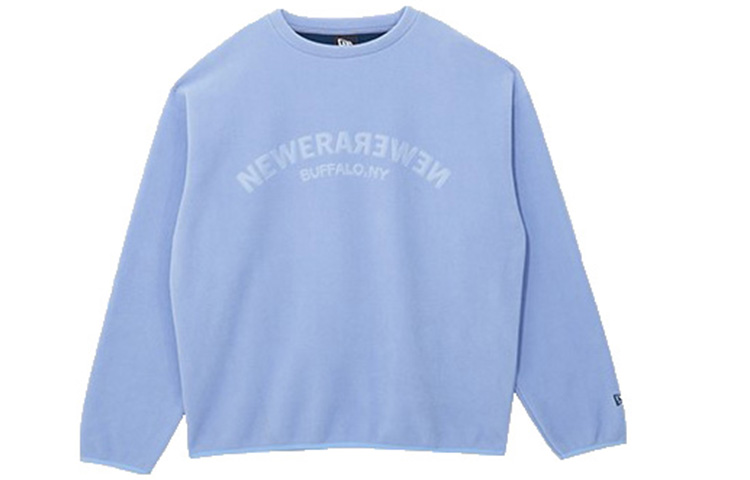 New Era Unisex Fleece Lined Crewneck Sweatshirt Light Blue 13038768