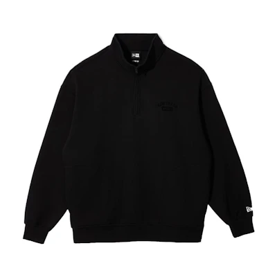 New Era Unisex Half-Turtleneck Solid Pullover Long-Sleeve Sweatshirt Black 13781191