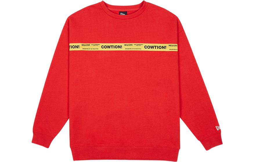 New Era Unisex Lightweight Pullover Crewneck Sweatshirt - Crimson 12718540