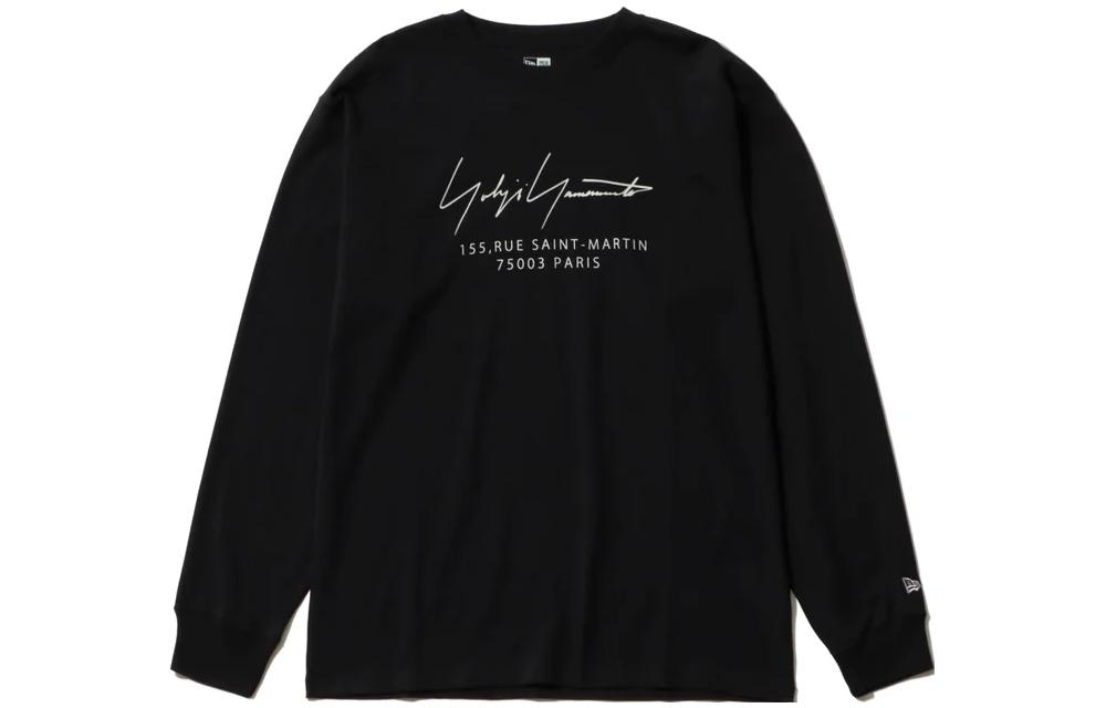 New Era Unisex Loose Fit Crewneck Sweatshirt Black Long Sleeve 12579103